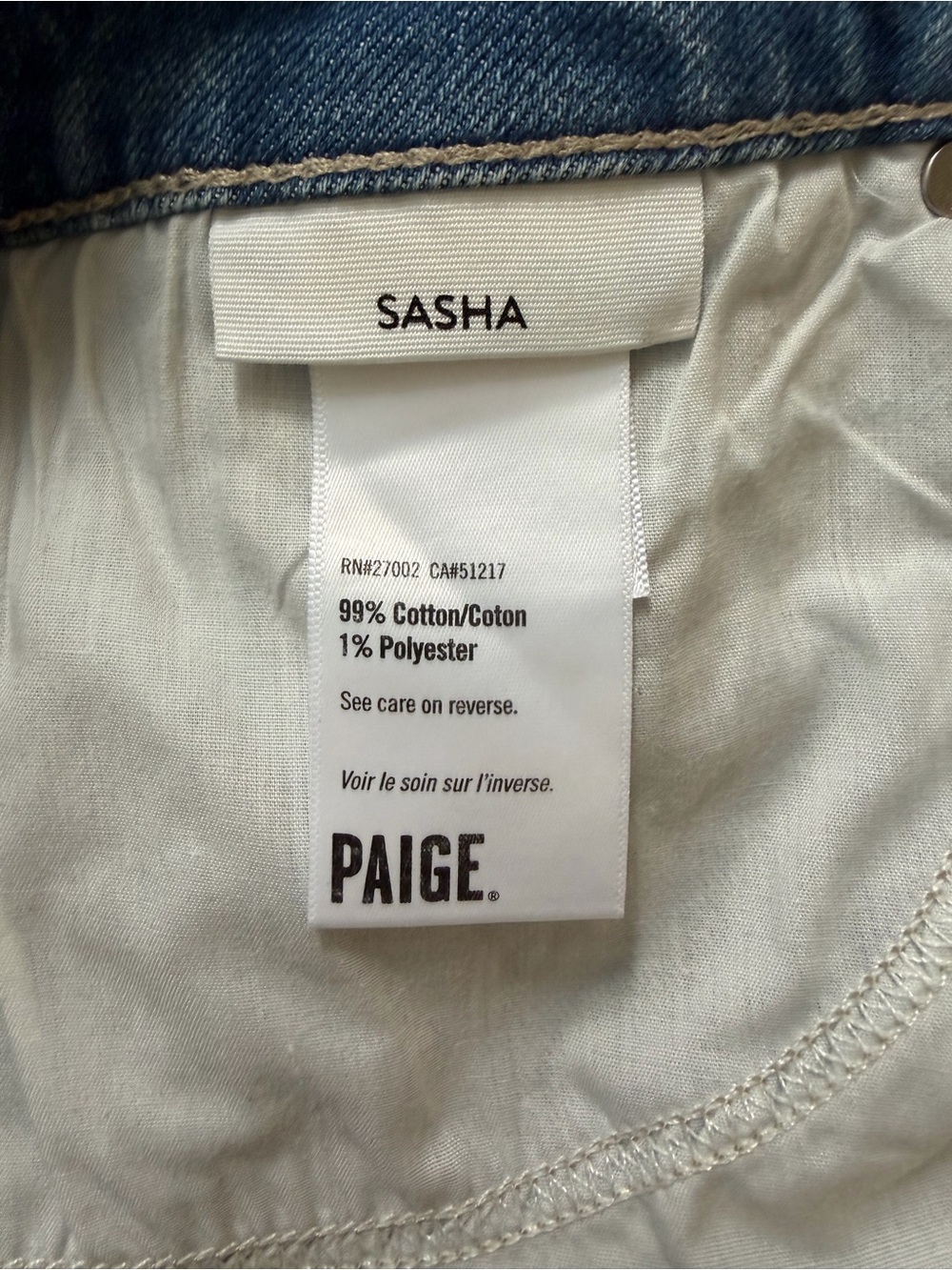 PAIGE Light Wash Wide Leg Jeans - Picture 8 of 8